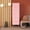 Pink, variant on Woodpeckers Furniture and Mattress 6-Drawer Lingerie Chest - Gold Metal Legs, MDF Wood Storage Dresser for Bedroom-Color:White