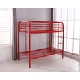 thumbnail image 3 of IN Room Furniture Designs Transitional Metal Twin/Twin Bunk Bed in Black, 3 of 7