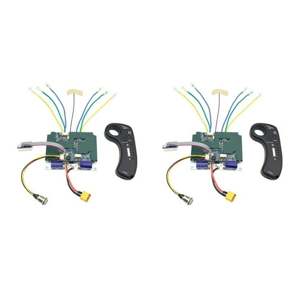 2X 10S 24/36V Dual Belt Hub Motor Drive ESC 2.4G Remote Control Motor Electric Skateboard Longboard Controller(for HUB)