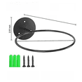 thumbnail image 1 of Wall-mounted Basketball Football Storage Rack Frame Placing Rack Household Ball Rack Wall-mounted Ball Rack Ball Rack Small Ball Storage Rack, 1 of 2