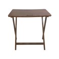 thumbnail image 2 of Table Pliante Arizona avec Gomme American Solide - Noyer, 2 of 3