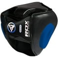 thumbnail image 6 of RDX-Boxing-Headgear-MMA-Muay-Thai-Removable-Face-Grill-Blue-XL, 6 of 7