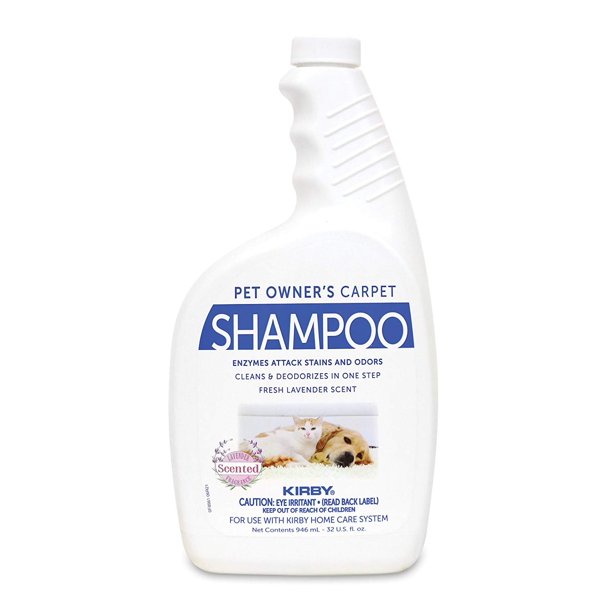 Kirby Pet Owner Allergen Carpet Shampoo Cleaner Odor Stain Remove