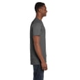 thumbnail image 2 of Hanes Mens Ringspun Cotton Crewneck Nano-T T-Shirt Smoke Gray Small, 2 of 3