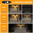 thumbnail image 3 of Gytobytle 2 PACK Solar Wall Lights Outdoor, Dusk to Dawn Porch Lights Fixture, Solar Wall Lantern with 3 Modes & Motion Sensor, 3 of 8