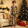 thumbnail image 2 of KICILVS Matching Family Christmas Pajamas Holiday Xmas PJs Festive Sleepwear Soft Comfy Set for Whole Family, 2 of 9