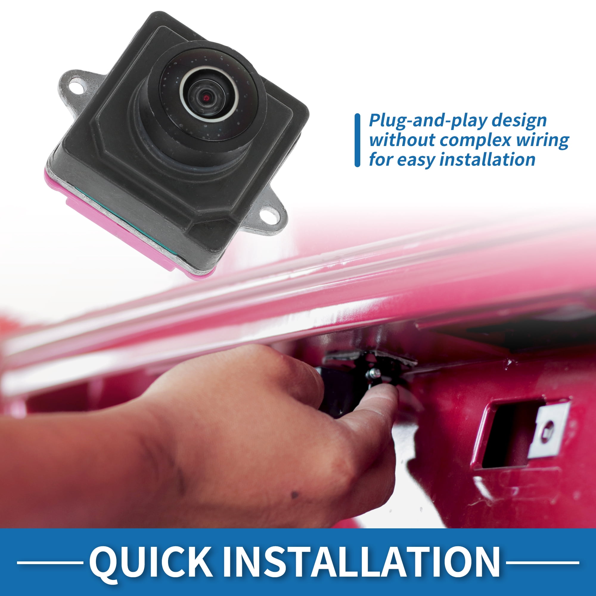 Unique Bargains Rear View Camera for Jeep Wrangler 2021 2022 2023 2024 2025 Park Assist