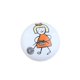 thumbnail image 1 of Riwesomey Tiradores de cajón de estilo nórdico, tiradores de muebles, pomos circulares modernos para habitación de niños, accesorios para armario y Herramientas y ferretería Chica tejedora Riwesomey TO012045-05, 1 of 6