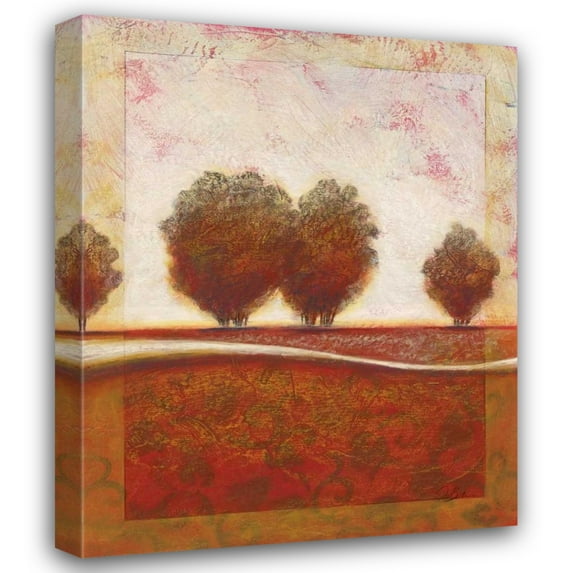 Susan Osborne 15x18 Gallery Wrapped Canvas Wall Art Titled - Morning Mist Rising II