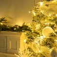 thumbnail image 5 of RESNICE Green Wire Fairy Lights Plug in 66FT High Bright 200 LED Waterproof LED String Lights with Remote Warm White for Christmas Tree, Patio, Garden, Backyard, 5 of 8