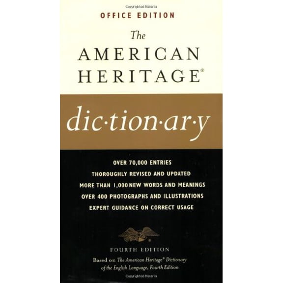 Pre-Owned Amer Heritage Dict (Paperback) 0618077065 9780618077069