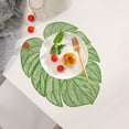 thumbnail image 2 of Promotion de Liquidation Napperon Décoratif en PVC Ajouré avec Feuilles de Tortue Simulées, Napperon Résistant à l'Huile et Durable pour Isolation Thermique, 2 of 6