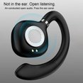 thumbnail image 4 of Cateissary Auricular 5.1 compatible con Bluetooth con caja de carga Gancho para la oreja Auricular inalámbrico recargable Auricular Negro Cables de audio/vídeo Verde, 4 of 6