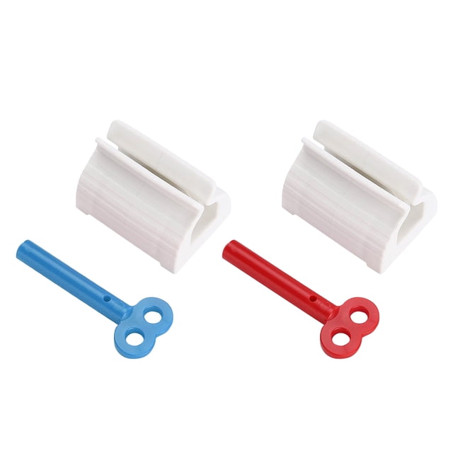 Plastic Toothpaste Tube Easy Dispenser Toothpaste Manual Rotating Toothpaste Bathroom Supplies