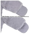 thumbnail image 6 of JiAmy Baby Snowsuit Romper Winter Jumpsuit with Hood Cute Bear Ears Fleece Romper Snow Wear for Infant 0-18 Months, 6 of 8