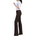 thumbnail image 1 of Made by Olivia Women's Relaxed Boot-Cut Stretch Office Pants Trousers Slacks, 1 of 3