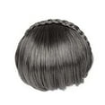 thumbnail image 2 of Travelwant Bangs Hair Clip in Bangs Hair Extensions Synthetic Flat Bang Front Face Fringe Bangs Hair Pieces for Women, 2 of 7