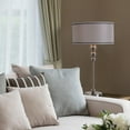 thumbnail image 4 of Kenroy Home Margot Table Lamp, Brushed Steel, 4 of 4