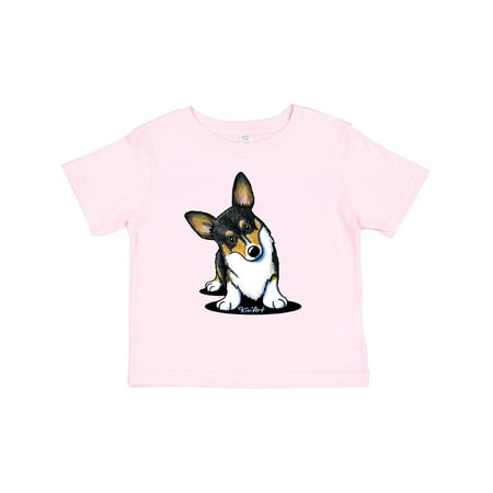 

Inktastic Tri Color Corgi Gift Toddler Boy or Toddler Girl T-Shirt