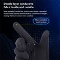 thumbnail image 5 of Peorpel Winter Gloves for Men Cold Weather, Windproof Cycling Gloves, Running Gloves with TouchScreen Fingers Outdoor Cycling Skiing, 5 of 7