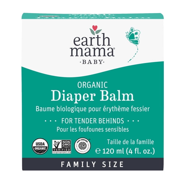 Bálsamo para pañales Earth Mama Organic Economy 120 ml para bebé