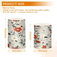 thumbnail image 6 of Yayeee Flameless Candles with Remote Flickering Battery Operated Multi Color Changing, Red and White Floral Pattern, 6 of 7