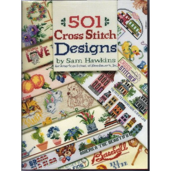 Pre-Owned 501 Cross Stitch Designs (Hardcover) 0696046687 9780696046681