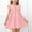 Pink, variant on NAISIBABY Girls A-Line Dresses, Casual Flowy Summer Cotton Ruffles Sleeveless Kids Party Birthday Dress Wine 2-3T