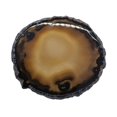 thumbnail image 2 of 1 pieza 60-80 mm colgante de rebanada de cristal de de para adorno del hogar Fuschia Negro Sunnimix Agate Slices Pendant, 2 of 8