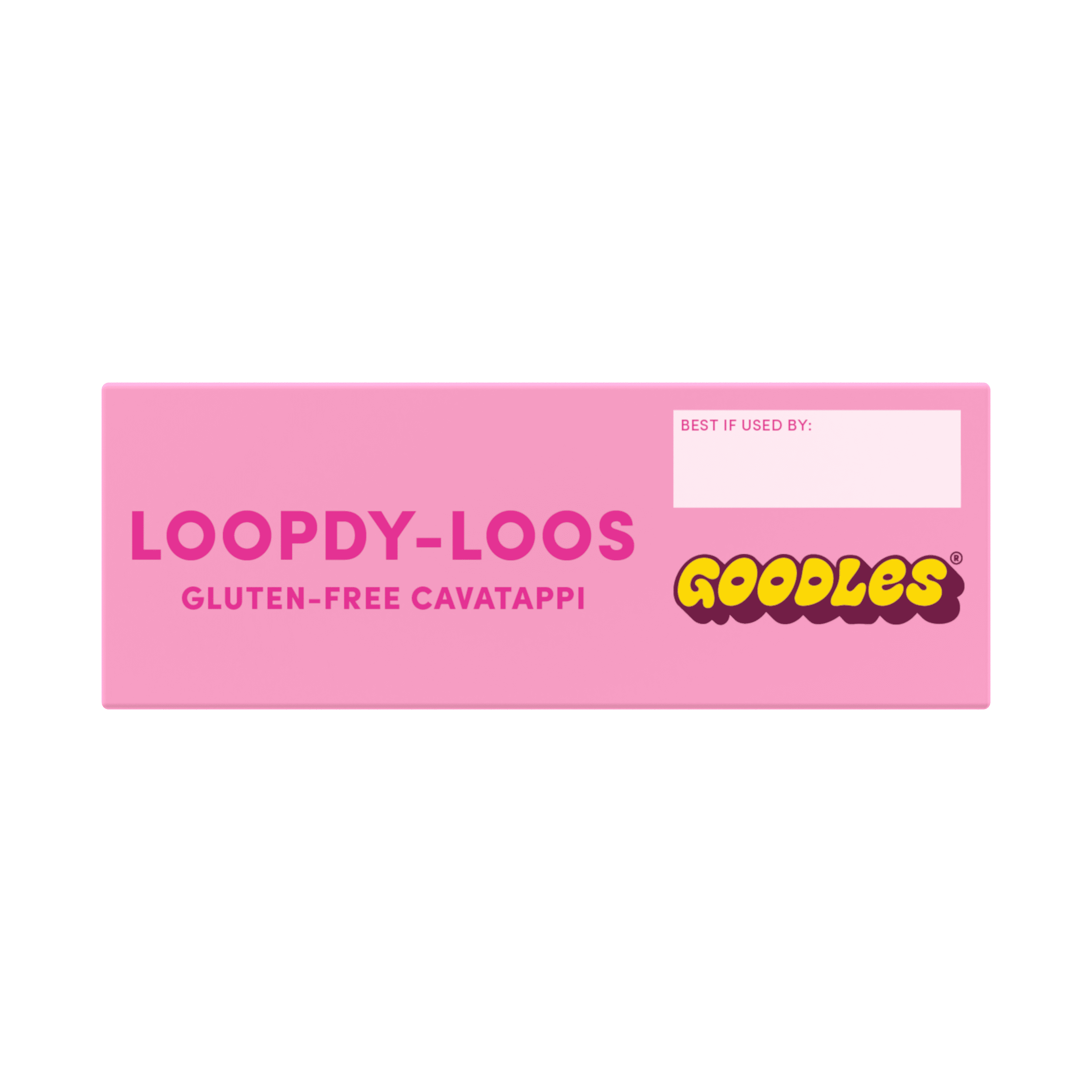(12 pack) Goodles Protein-Packed Gluten-Free Loopdy-Loos Dry Pasta 8 oz