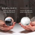 thumbnail image 2 of Bolas de hielo Ice Ball Maker Berlinzo Premium, transparentes, 8 x 60 ml, 2 of 9