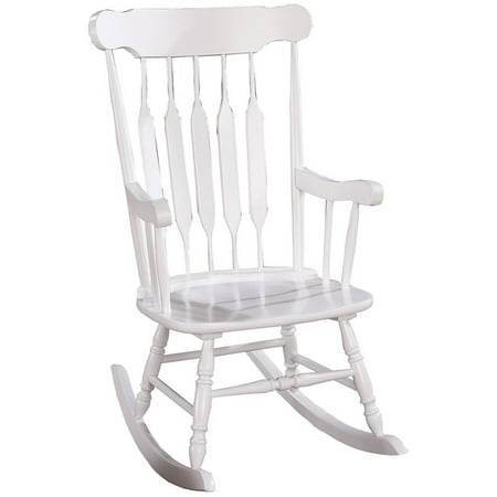 Bowery Hill Slat Back Rocker In White Canada Bowery Hill Slat Back Rocker In White