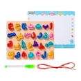 thumbnail image 2 of Arabic Blocks Jigsaw Colorful Appearance Birthday Gift Wooden Pegged Puzzles CUTICAT Bloque de rompecabezas a juego, 2 of 8
