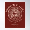 thumbnail image 2 of Hampden College Poster Wall Art, Modern Wall Decor For Living Room Bedroom, 8x12 UNFRAMED, 2 of 3