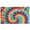 Colorful Tie Dye-2, variant on Colorful Tie Dye Mandala Pattern Door Rugs,Washable Non Slip Door Mats Indoor,Decorative Door Mats,Entry Mat Indoor for Entrance,Bedroom,Kitchen,Bathroom,16"x24"