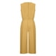 thumbnail image 5 of ICHUANYI Clearance Jumpsuits For Women Sleeveless Pocket Solid Color Loose Straight Pants Fashion Romper Pants(Yellow, XL) ICHUANYI WER2023080709505, 5 of 8