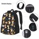 thumbnail image 3 of Balery Cute Dogs Corgi Mochila Escolar 3 en 1 para Niños - Mochila Resistente con Lonchera Térmica y Estuche - Mochila Escolar para Niños y Niñas, 3 of 7