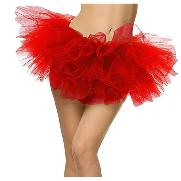 TIMIFIS Jupe Tutu Adulte Jupe Tutu Tutu pour Femmes Adolescentes Jupes en Tulle Classiques Superposées Années 50 Vintage Jupe Bouffante de Danse pour Cosplay Fête Automne/hiver