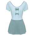 thumbnail image 1 of Naiovety Traje de baño para adolescentes Estilo de moda y tela cómoda disponible en vestido de varios colores Traje de baño verde negruzco SG, 1 of 6