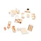 thumbnail image 2 of Juego de muebles de madera para casa de muñecas, muebles en miniatura para niños, juego de muebles de juguete para niños,, 2 of 9