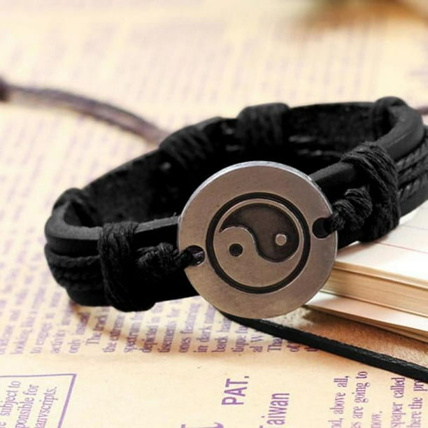 Pulseras para mujer, regalos para mujer, pulsera Tai Chi Ying Yang, pulsera para hombre y mujer.