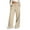 B-Khaki, variant on Atogsazn Oversized Sweatpants for Women Baggy Jogger Elastic Wasit Pants Althetic Wide Leg Pants with Drawstring C-Khaki L