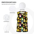 thumbnail image 3 of Sikiie Gnomes With Sunflowers Basketball Jersey Reversible Men's Mesh Athletic Sports Shirts Training Practice S-4XL4X-Large, 3 of 6