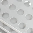 thumbnail image 5 of Gradilla portátil para tubos de ensayo, soporte de aluminio para tubos de extracción de sangre, organizador de material escolar para laboratorio (40 x 12,5), 5 of 5