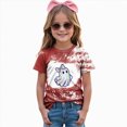thumbnail image 2 of TOWED22 Toddler Halloween Shirt Cute Print T-Shirts for Kids Graphic Clothes Short Sleeve Tees Tops, 2 of 4