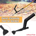 thumbnail image 1 of Gutter Cleaning Spoon Scoop Hand Tool Gutter Tool for Farm Garden Gutter Skylights Roof Structure Cleaning Tool, 1 of 7