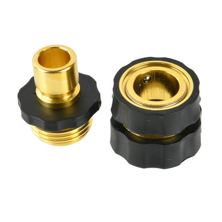Expert Gardener Aluminum Quick Hose Connector Set