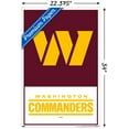 thumbnail image 3 of NFL Washington Commanders - Logo 22 Wall Poster, 22.375" x 34", 3 of 5