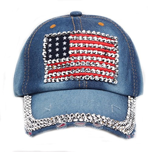 diamond baseball hat