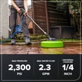 thumbnail image 3 of Greenworks 12" (in.) Surface Cleaner Pressure Washer Attachment,1/4" Quick Plug,2300 PSI, 3 of 7